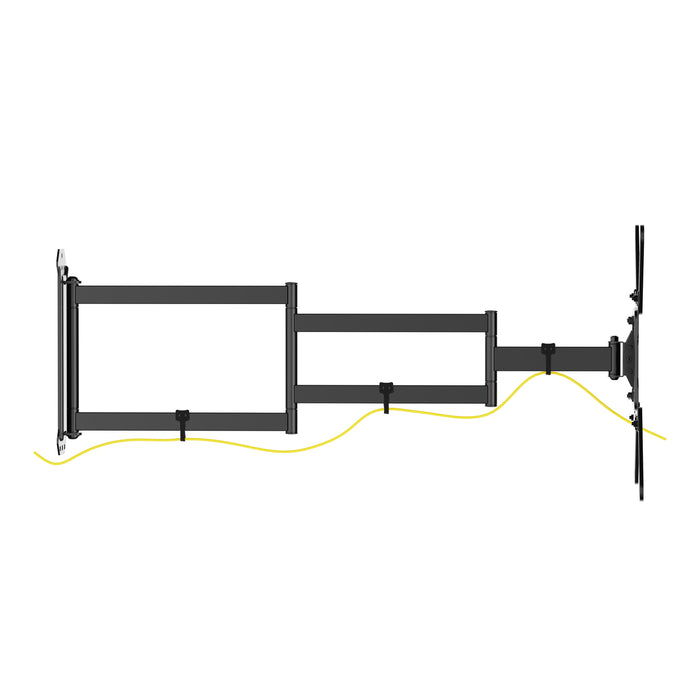 Wolff Mount Extra lange Full-Motion TV Muurbeugel tot 65 inch (95cm uit de muur)