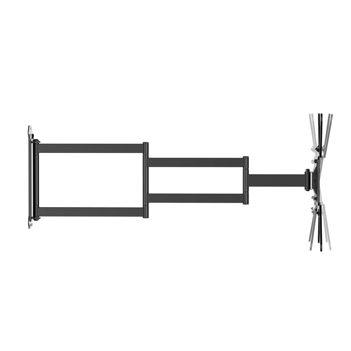 Wolff Mount Extra lange Full-Motion TV Muurbeugel tot 65 inch (95cm uit de muur)