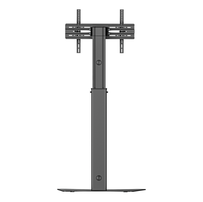 WOLFF MOUNT TV Floor Stand Black – Universal TV Stand 32 to 70 Inch – Height Adjustable – VESA up to 800x400 – Max. 50 kg – Freestanding
