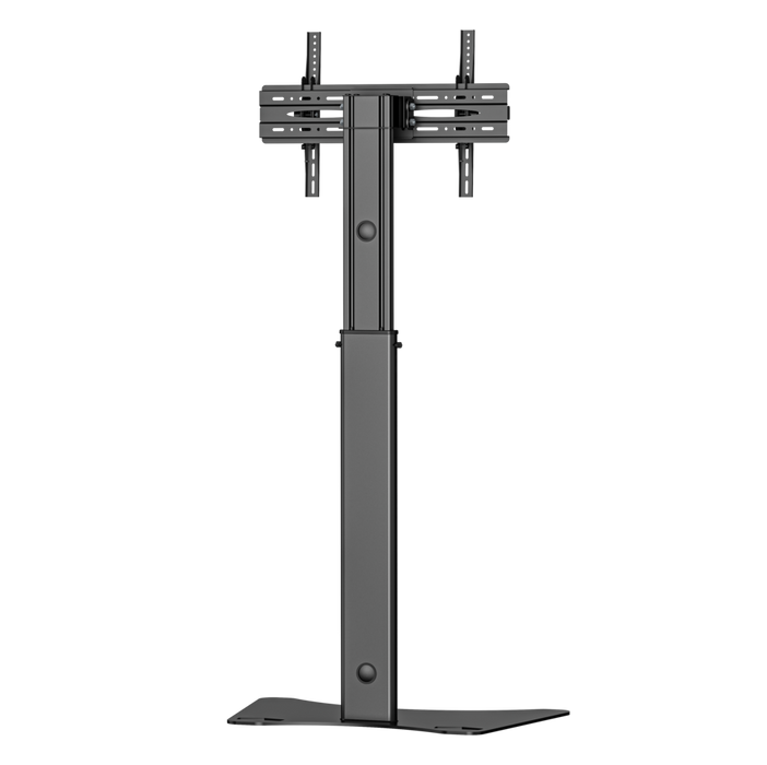 WOLFF MOUNT TV Floor Stand Black – Universal TV Stand 32 to 70 Inch – Height Adjustable – VESA up to 800x400 – Max. 50 kg – Freestanding