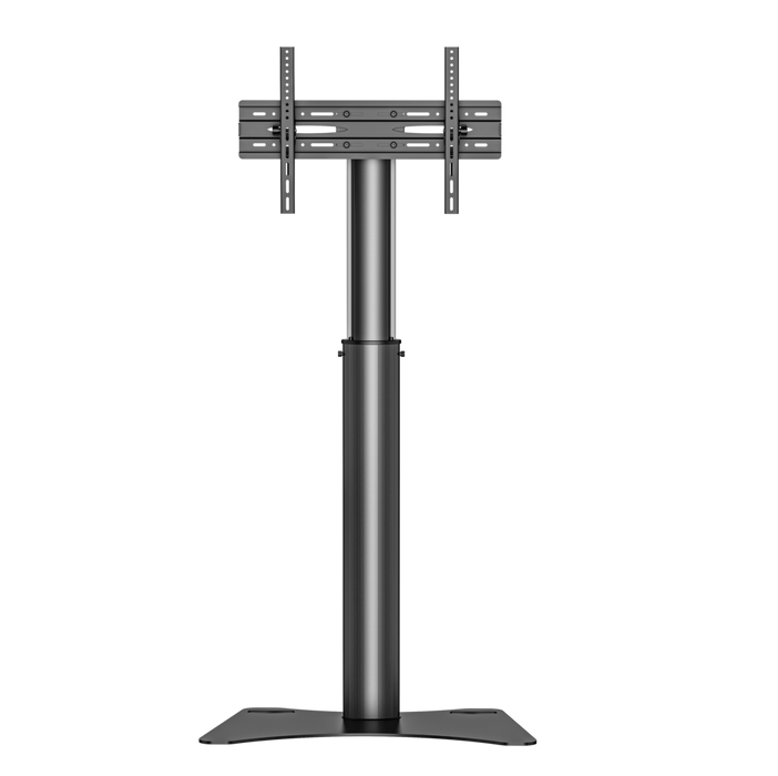 WOLFF MOUNT TV Floor Stand Black – Universal TV Stand 32 to 70 Inch – Height Adjustable – VESA up to 800x400 – Max. 50 kg – Freestanding