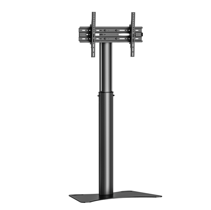 WOLFF MOUNT TV Floor Stand Black – Universal TV Stand 32 to 70 Inch – Height Adjustable – VESA up to 800x400 – Max. 50 kg – Freestanding