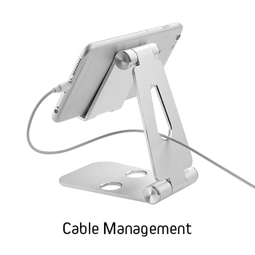 Wolff Mount Aluminium Sammenklappelig Tablet- og Telefonholder – TVB-130