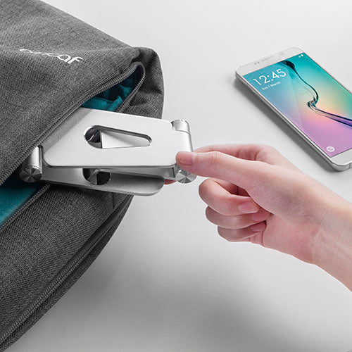 Wolff Mount Aluminium Sammenklappelig Tablet- og Telefonholder – TVB-130