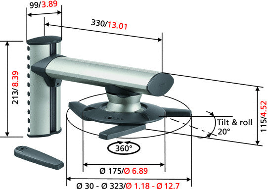 Vogels EPW 6565 Projector/Beamer wall solution