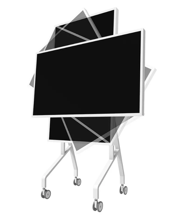 Neomounts MOVE Go Flip FL50-515WH1 – Premium trolley til Samsung Flip 55" & 65"