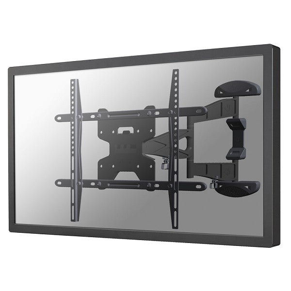 NewStar LED-W500 black TV bracket only 4 cm from the wall!