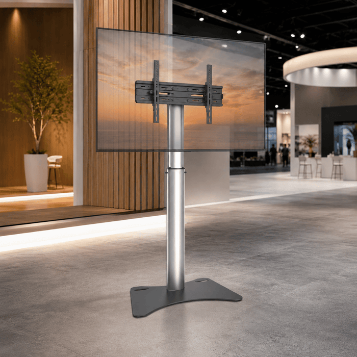 Wolff Mount Universel Aluminium Justerbar Slank TV-stander |32 -70 tommer |Præsentationssøjle |VESA 800x400 |10 års garanti