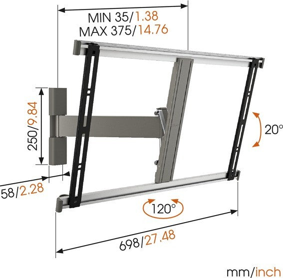 Vogels THIN 325 wall bracket