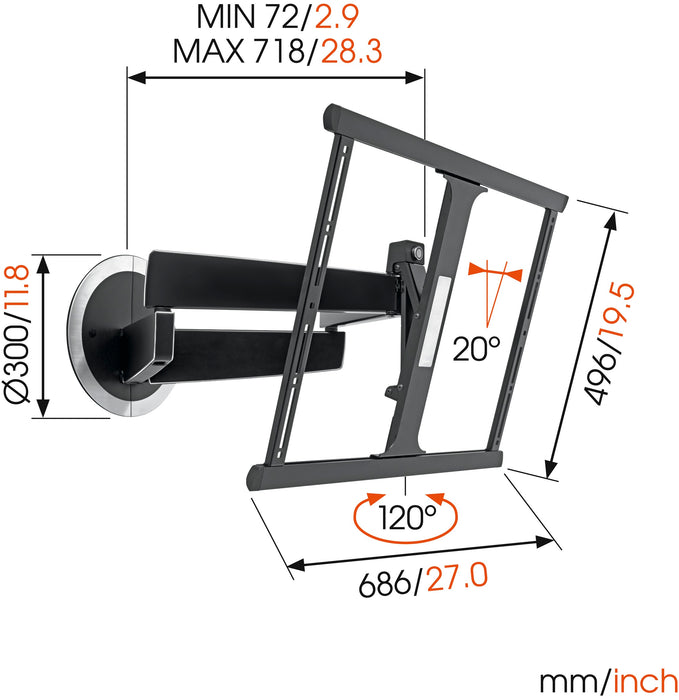 Vogel's DesignMount swivel TV bracket Next