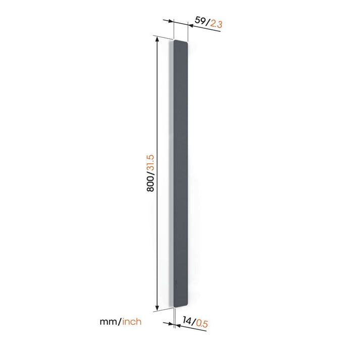 Vogel's cable 4 cable duct black 80 cm